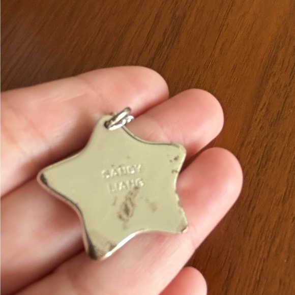 Sandy Liang Sparkles 2.0 Necklace in Silver - Picture 4 of 6